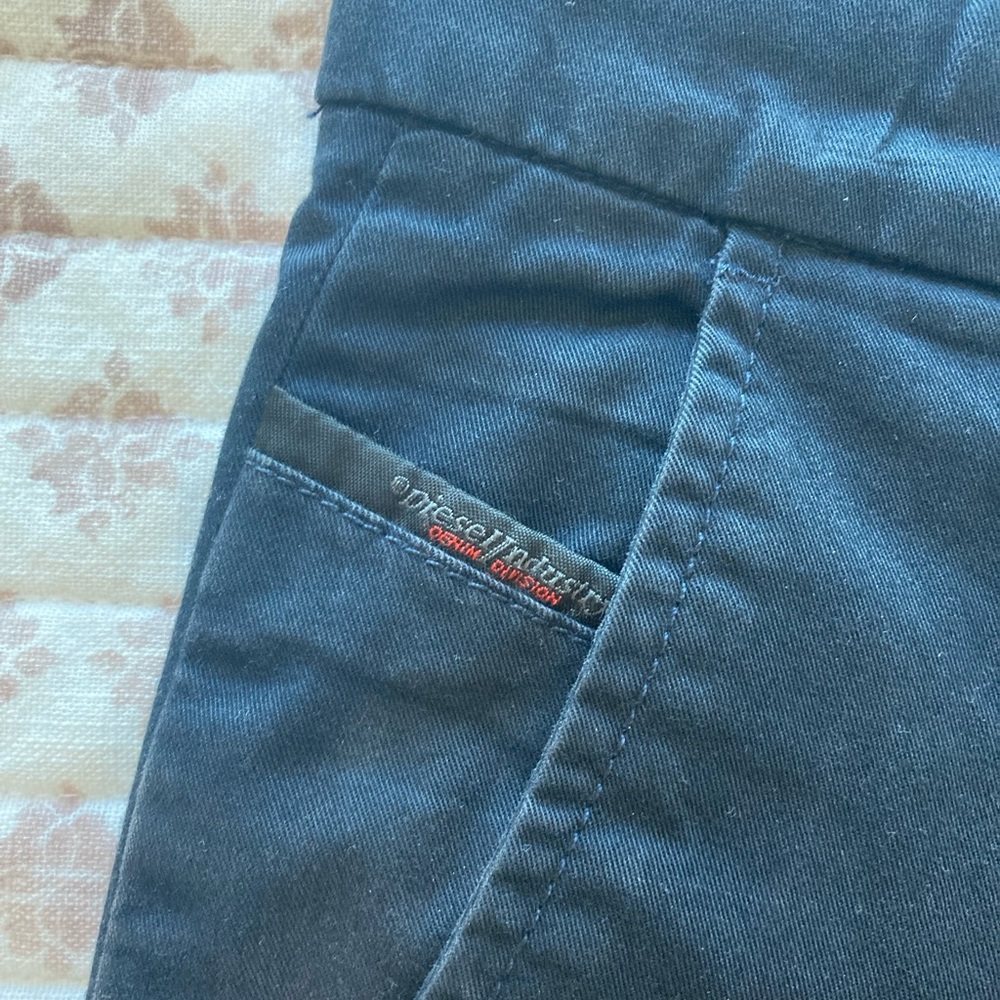 Diesel Navy Blue Chinos - Size 34